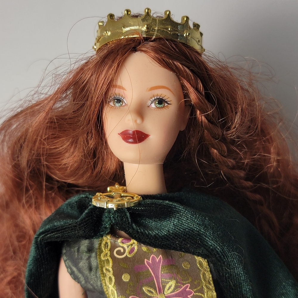 Barbie Princess Of Ireland Dolls Of The World Collection 2001 Vintage Collectibl - Picture 3 of 10